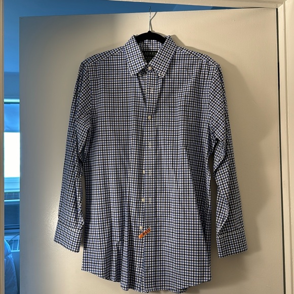 Ralph Lauren Checkered Button Down Shirt - Picture 1 of 4